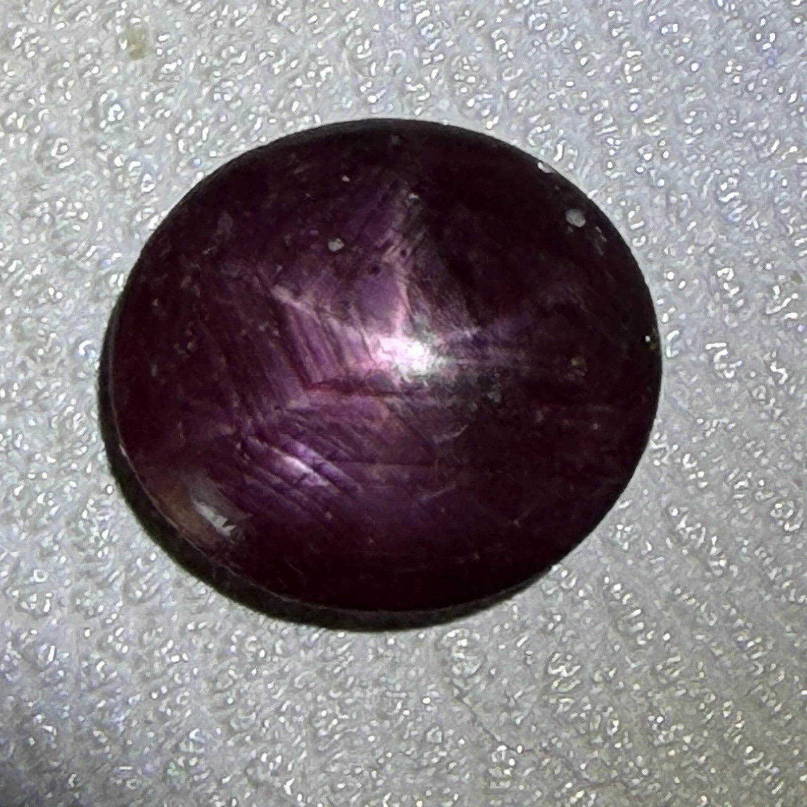 23.48 Carat Natural Oval Cabochon Star Ruby GIA Certified No Heat With Ring Mold, alternate view