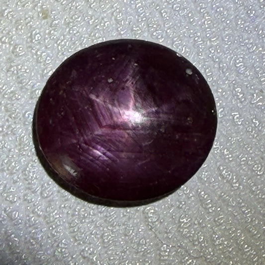 23.48 Carat Natural Oval Cabochon Star Ruby GIA Certified No Heat With Ring Mold, alternate view