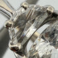 Natural 1.55ct GIA Elongated Oval Diamond Three-Stone Ring 14KW G SI1 Half Moon