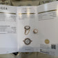 Vintage 3.00ctw Natural Diamond Circular Brilliant Halo Ring GIA Report 14K/15K, additional view