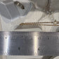 Vintage 14K Yellow Gold Diamond Open Heart Slide Pendant Necklace VS 1CTW 16"