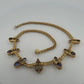 Custom Michael Sherman 18K Gold Natural Tanzanite and Diamond Necklace