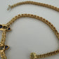 Custom Michael Sherman 18K Gold Natural Tanzanite and Diamond Necklace
