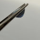 Natural Heated Thailand Loose Blue Sapphire GIA 6.37ct Oval Faceted, facet detail
