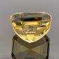 Important Natural Loose Unheated Sri Lanka Yellow Sapphire 16.25ct GIA Octagonal, secondary angle