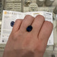 Natural Heated Thailand Loose Blue Sapphire GIA 6.37ct Oval Faceted, alternate view