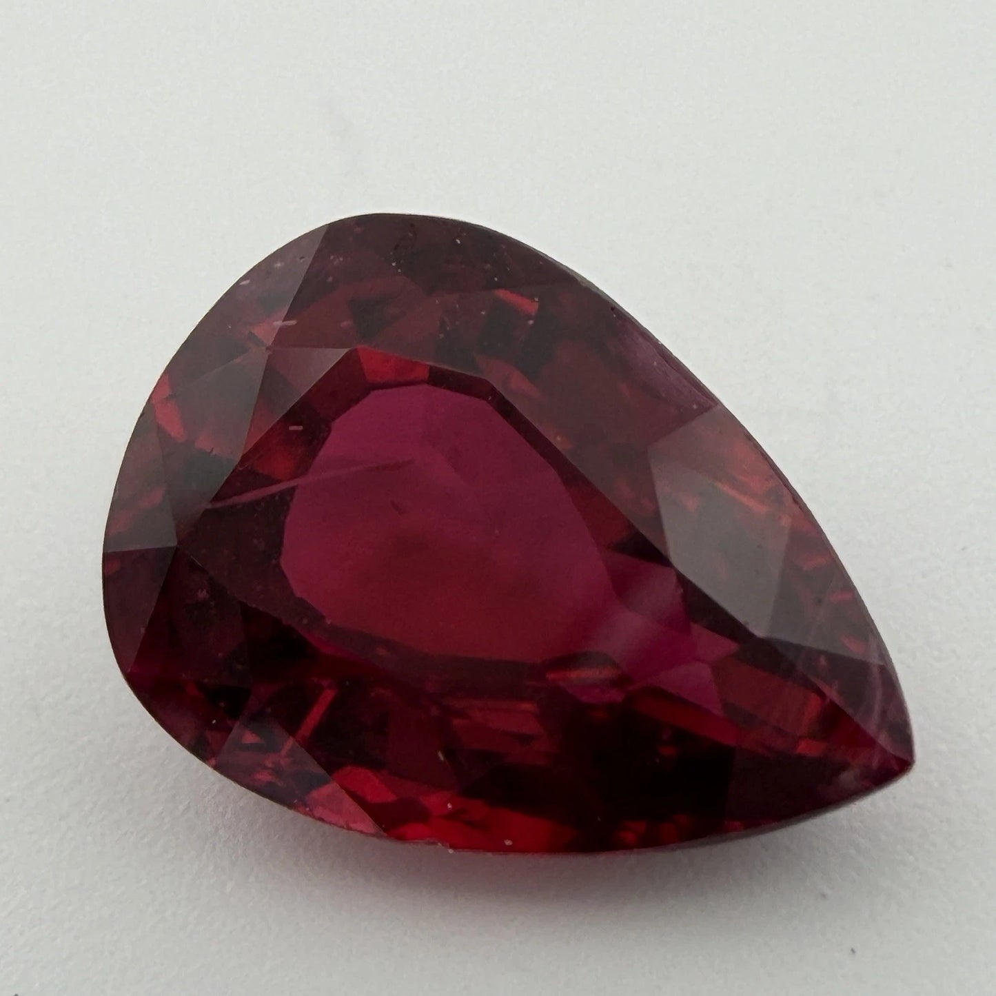 Natural Heated Loose Madagascar Red Ruby 2.26ct GIA Pear Shape, additional view 22