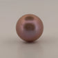 Certified 18.7mm Loose Intense Lilac Freshwater Cultured Pearl Undrilled Superior, alternate view