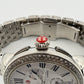 Michele Deco Diamond MW21A01A1966 Steel Watch 41x39mm 0.60 CTW