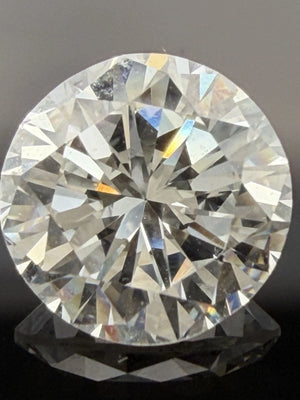 GIA 1.62 Carat Loose Round Brilliant Cut Natural Diamond I Color VS2 Clarity