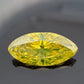 Loose GIA 1.33CT Fancy Vivid Greenish Yellow Diamond I2 Treated Marquise