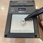 Natural 1.55ct GIA Elongated Oval Diamond Three-Stone Ring 14KW G SI1 Half Moon