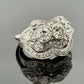 Antique Palladium Diamond Bridal Set OEC Transitional Cut Ring Size 8 1.90CTW