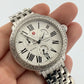 Michele Deco Diamond MW21A01A1966 Steel Watch 41x39mm 0.60 CTW
