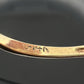14K Yellow Gold 1.15ct Old European Cut Diamond Flower Ring H I2 Estate Sz 7.5