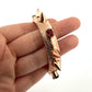 Mawi London Multicolor Crystal & Spike Embedded Cuff Magnetic Bracelet 73g