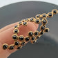 LITO DNA Ring 18K Gold Black Rose Cut Diamond Ring Approx 1.50CT Size 5.5