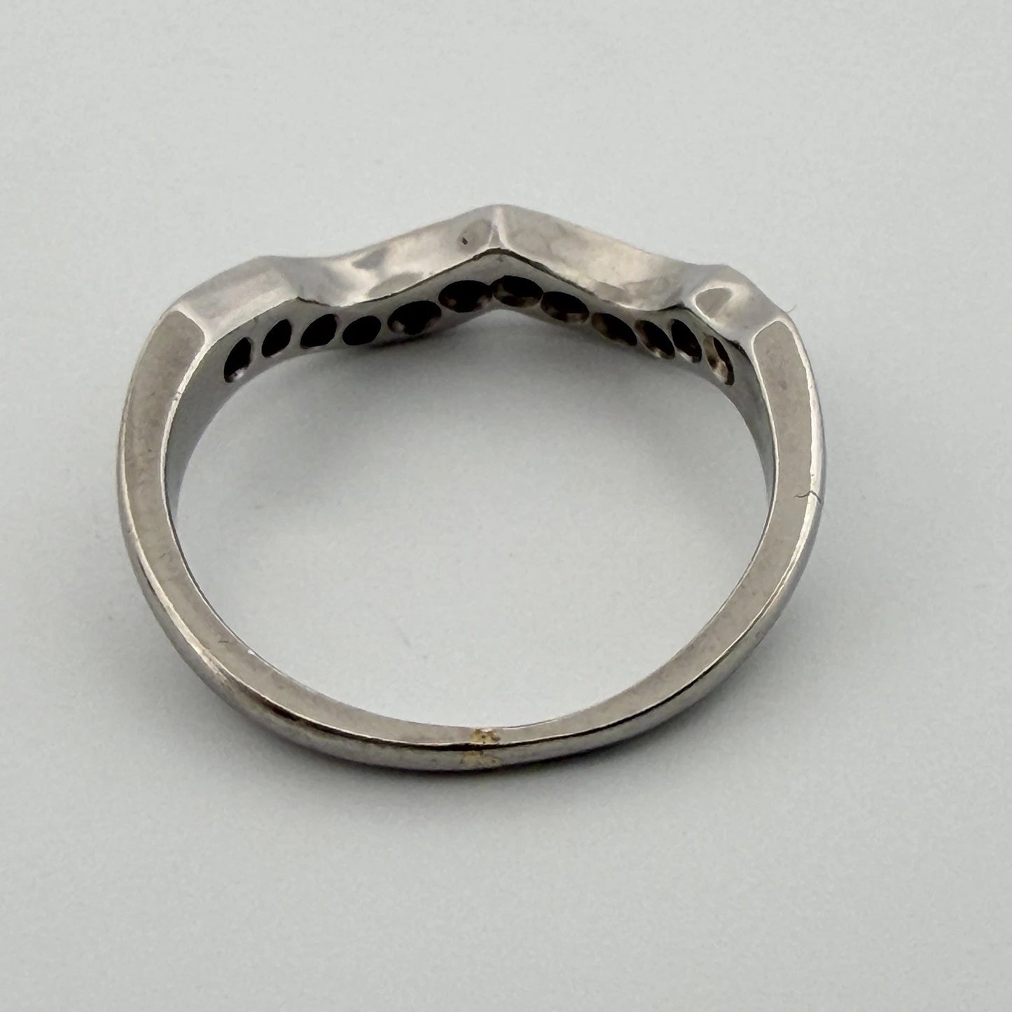Antique Palladium Diamond Bridal Set OEC Transitional Cut Ring Size 8 1.90CTW
