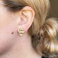 Vintage Diamond Clip Earrings 14K Yellow Gold 0.60CTW VS F-H Filigree Estate