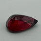 Natural Heated Loose Madagascar Red Ruby 2.26ct GIA Pear Shape, detail angle