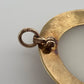 Vintage Hand-Carved Shell Cameo Brooch Pendant 14K Yellow Gold Estate