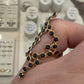 LITO DNA Ring 18K Gold Black Rose Cut Diamond Ring Approx 1.50CT Size 5.5