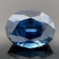 Natural Heated Thailand Loose Blue Sapphire GIA 6.37ct Oval Faceted, alternate detail