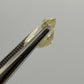 Natural Fancy Yellow Diamond GIA 2.12ct Oval Brilliant I2 Loose Diamond, profile detail