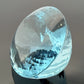 224 CT Loose Swiss Blue Topaz Oval Faceted Brilliant Checkerboard Cut Gemstone