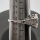 Antique Platinum 1.80ct Old European Cut Diamond Ring Art Deco Size 8
