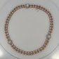 14K Rose & White Gold Opal Diamond Necklace 37.50CTW 55.98g NWT