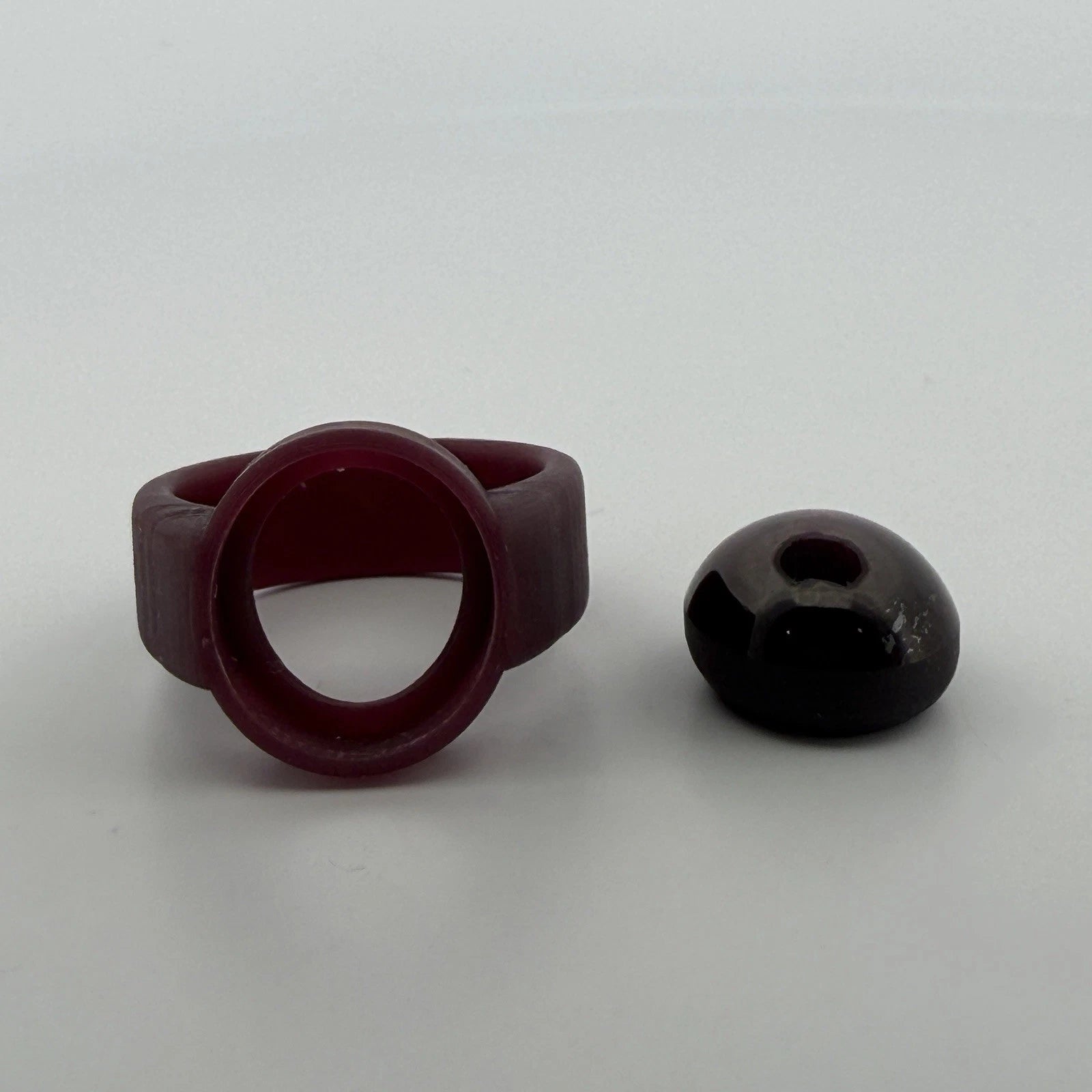 23.48 Carat Natural Oval Cabochon Star Ruby GIA Certified No Heat With Ring Mold, gallery detail