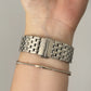 Michele Deco Diamond MW21A01A1966 Steel Watch 41x39mm 0.60 CTW