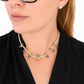 Custom Michael Sherman 18K Gold Natural Tanzanite and Diamond Necklace