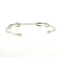 Tiffany & Co. Sterling Silver Double Hitch Knot Cuff Bracelet