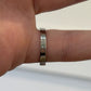 Vintage 14K White Gold Old European Cut Diamond Ring 0.60 CTW Size 6.25 Estate - Devine & Co.