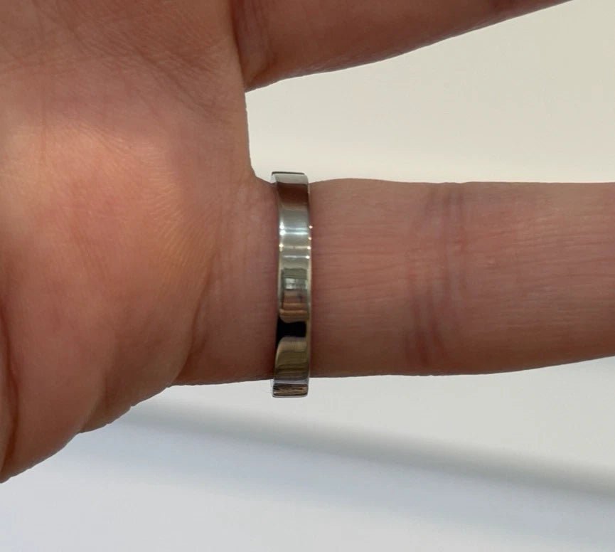 Vintage 14K White Gold Old European Cut Diamond Ring 0.60 CTW Size 6.25 Estate - Devine & Co.