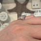 Vintage Platinum Diamond Ring 0.65CTW Old European Cut Filigree Size 6 - Devine & Co.