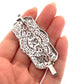 Vintage Platinum Pendant 1.60ctw 13.61g Art Deco Style Natural Diamond Brooch - Devine & Co.