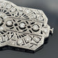Vintage Platinum Pendant 1.60ctw 13.61g Art Deco Style Natural Diamond Brooch - Devine & Co.