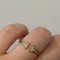 Consignment - Tiffany & Co. 18K Rose Gold 0.13 CTW T Diamond Wire Ring Size 7 - 18k gold, rose gold, diamond, ring - (imag...