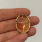 Vintage Hand-Carved Shell Cameo 14K Gold 3.57g Pendant Brooch 3.75cm x 2cm