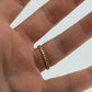 Consignment - Simon G 18K Yellow Gold Eternity .89CTW Round Natural Diamonds Band Ring Sz 7.25 - 18k gold, yellow gold, di...