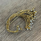 Custom 18K Yellow Gold Diamond Vine 1.00 ctw Natural Diamonds 15.89g Brooch