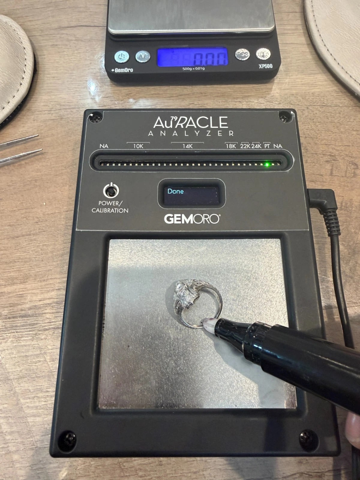 Vintage 3.97gr Platinum Old European Cut & Transitional 0.30ctw Diamond Ring Size 5.75