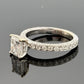 Consignment - Natural GIA Certified 1.21ct F VS1 14K Gold Cushion Diamond Engagement Ring Size 6 - 14k gold, diamond, ring...